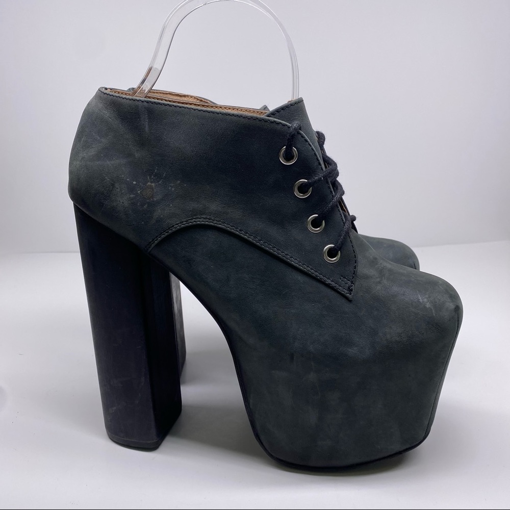 Jeffery Campbell Litas Platform Lace Up heels